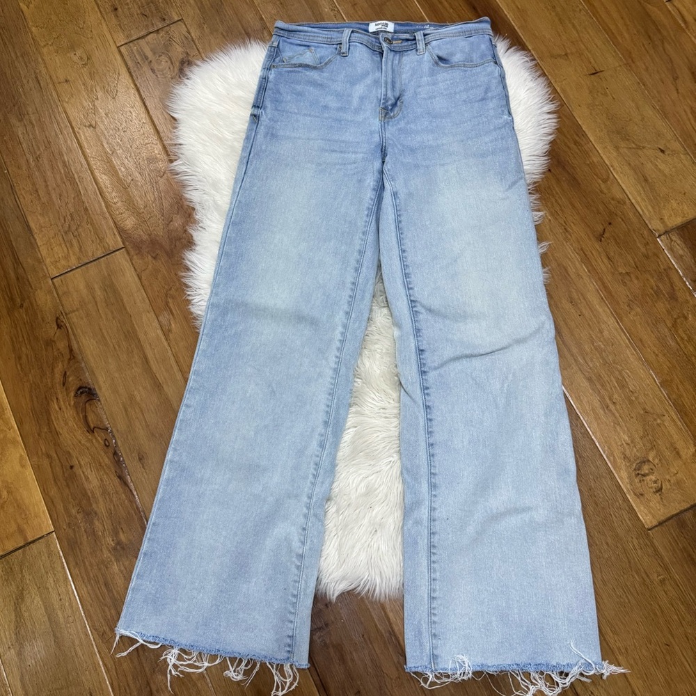 Kensie Light Denim Flare Jeans
